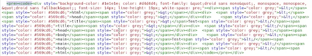 Creating a Lightweight Syntax Highlighter Without Javascript in Blogger