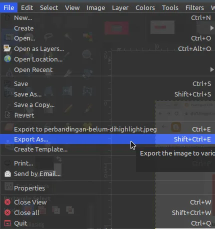 How to Highlight Screenshot Images With GIMP