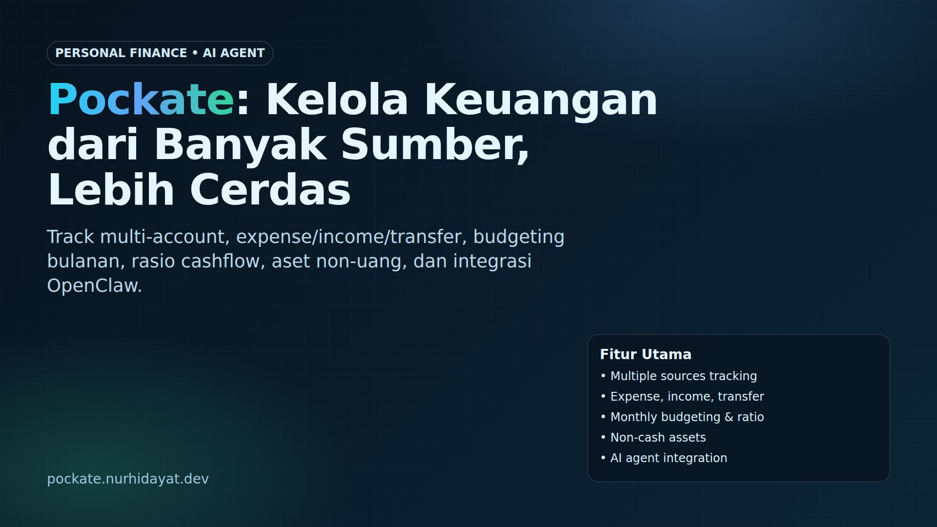 Pockate: Cara Baru Mengelola Keuangan Pribadi dari Banyak Sumber, dalam Satu Tempat