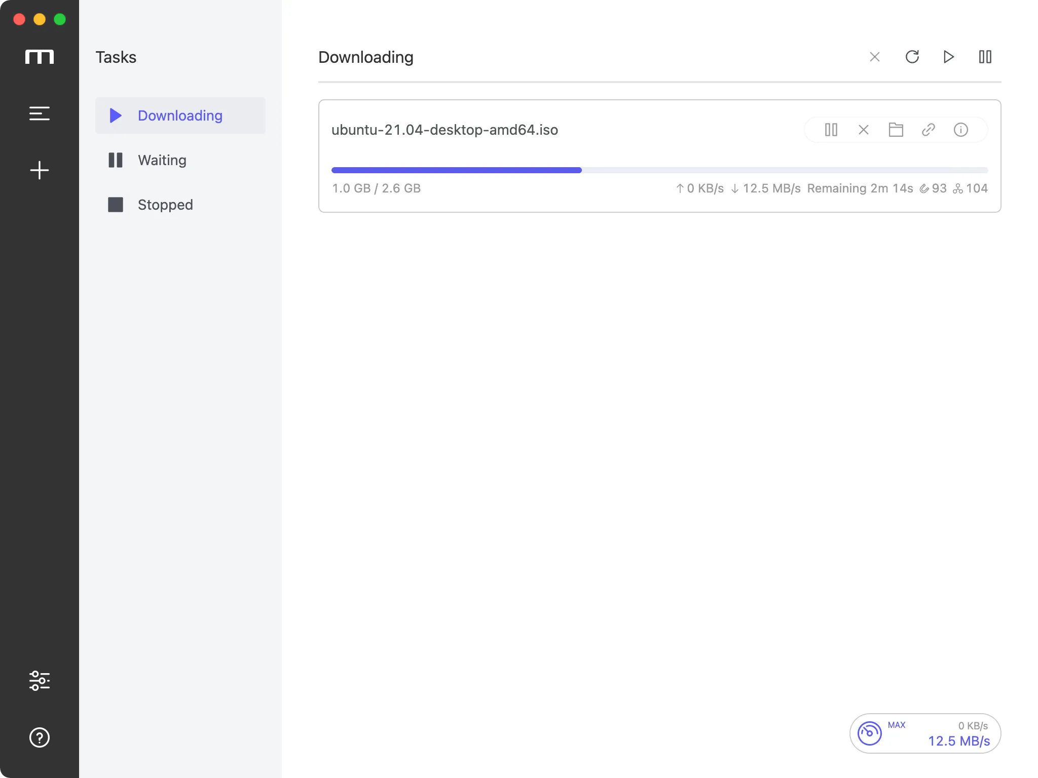 Motix - Best Free Download Manager for Linux and Windows
