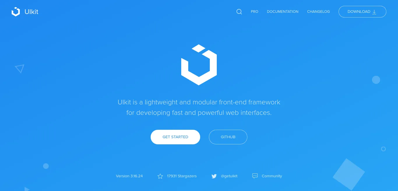 Best CSS Frameworks Recommendations - UIKit