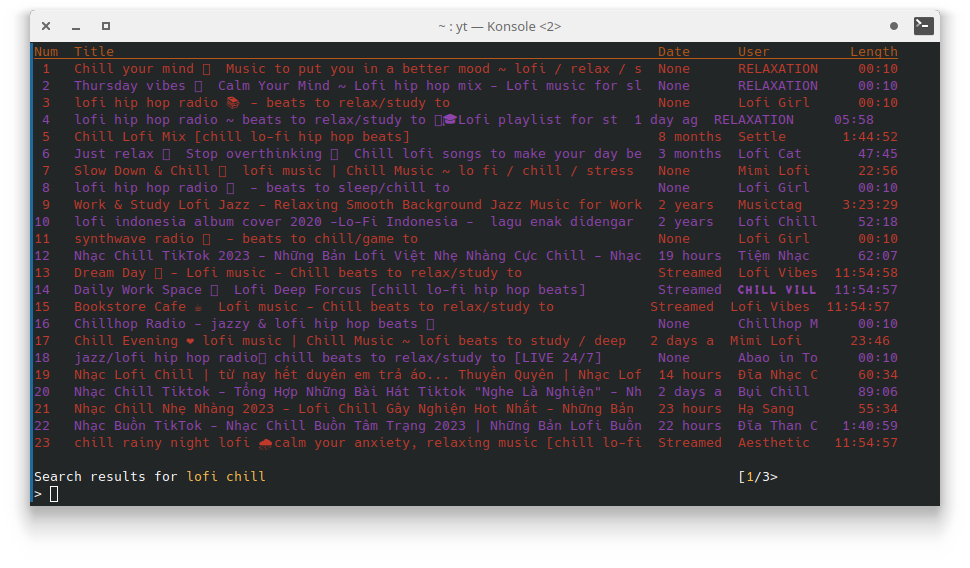 Yewtube Search Music from Youtube